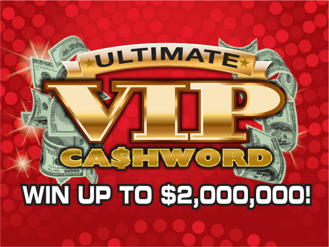 Ultimate Vip Cashword Florida scratch-off ticket