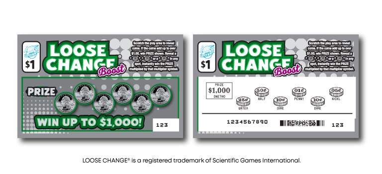 Loose Change® Boost Illinois scratch-off ticket