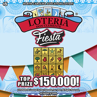 Loteria® Fiesta North Carolina scratch-off ticket