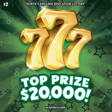 777 North Carolina scratch-off ticket